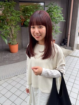 ソーイ ヘアー 平尾(soi hair) レッドブラウン・平尾美容室