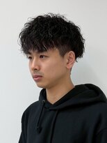 ロットオム 茅ヶ崎(Lot HOMME) リバースセンターパート/ニュアンスウルフ/ダウンバング/茅ヶ崎