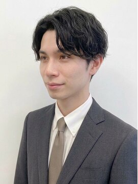 ヨシザワインク プレミアム 横浜 桜木町店(YOSHIZAWA Inc. PREMIUM) ニュアンスパーマダウンパーマ爽やかビジネスセンターパート