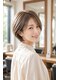 アッシュ 仙川店(Ash)の写真/「鏡に映る自分が、もっと好きになる。」上品な艶と計算された小顔カットで、5年後も輝く私へ。