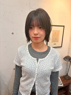 カウチ(Kauti) ハッシュカット/グレージュ/デザインカラー/透明感カラー/池袋