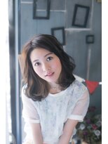 透き通るアッシュのカラーが上品さをＵＰ★