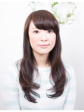 オーガニックサロン フェイス 梅田店(organic salon face) 大人可愛いナチュラルロングスタイル