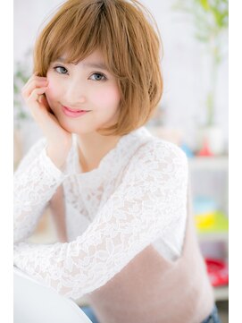 ヘアアンドビューティー ミック(Hair & Beauty miq) ボブハイトーン髪質改善カットカラースパTOKIO南阿佐ヶ谷
