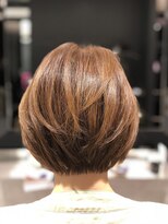 カミノア 銀座店(CAMINOIA)&nbsp;30代40代脱白髪染めハイライトカラーミニボブクールショート