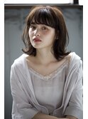 Chlom ☆外ハネ重めミディアムボブ　TEL 0364574337
