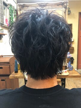 プレジール(Plaisir) メンズ　ショートパーマ