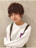 パーマでふわっとエアリーショート☆