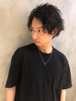 リルア 博多(LIRUA)&nbsp;スパイラルパーマ  2ブロック メンズ