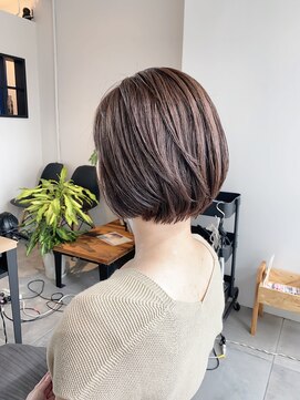 美容室 ツリー(Tree) ノンブローでおさまる大人ショート　ボブ　ロング　Tree 本厚木