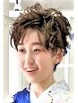 デザインヘアーピアジェ 八木店(DESIGN HAIR PIAGET) ☆刈上げからの2021ピアジェ卒業式アップスタイル＆着付☆