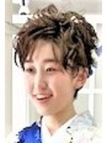 デザインヘアーピアジェ 八木店(DESIGN HAIR PIAGET) ☆刈上げからの2021ピアジェ卒業式アップスタイル&着付☆