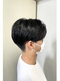 黒髪 韓国 センターパート <広尾/恵比寿>