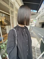 ムジーク(Musiiik)&nbsp;暗髪と大人カジュアルボブ