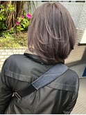 ミニウルフ/テラコッタ/流れるレイヤー[表参道/原宿]