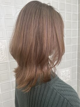 ヘンリエッタ 自由ヶ丘(Henrietta) 透け感オレンジベージュ