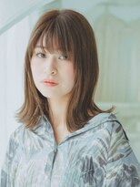 ディバイン ティエドゥール お花茶屋(divine tiedeur)&nbsp;ナチュラル外ハネスタイル