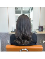 トゥーリ 浜町店 長崎(tuuli)&nbsp;ゆる巻き×カーキベージュ