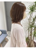 フレームプラス 御堂筋難波店(FRAME +)&nbsp;外はねくびれボブ♪