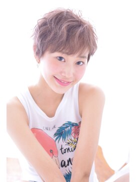 クレドガーデン 浦和店(CRED GARDEN) 大人可愛い20代30代40代黒髪前下がりショートボブ丸みショートs