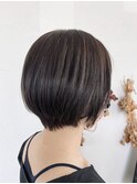 2022 A/W &nbsp;大人ショート ×シアグレージュ ×ハイライト