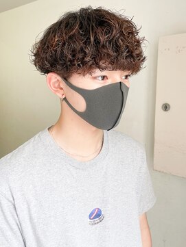 キャンバス バイ ネオリーブ 横浜西口(Canvas by neo.) 重め前下がりマッシュ波巻きスパイラル【横浜】