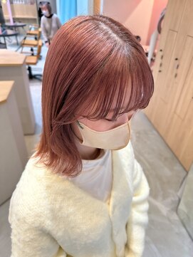 ユーア(yuur.) ピンクベージュ