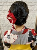 袴ヘアアレンジ