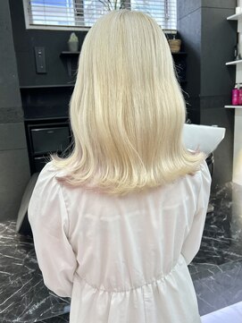 チュダック(ChuDuck) 【◎甘くてカワイイ◎】愛され《ホワイトブロンド》ケアブリーチ