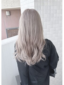 ユウル 横浜(juhl.) ミルクティーカラー/ブリーチ/ダブルカラー/ケアブリーチ/カラー