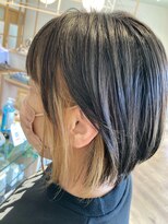 カシータ フロル 尾張旭店(Casita flor)&nbsp;ショートBob×インナーカラー