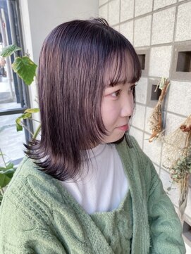クリアー オブ ヘアー 藤が丘店(clear OF HAIR) face layer × lavender