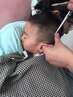 平日限定親子カット　お子様３歳未満の方　￥3900