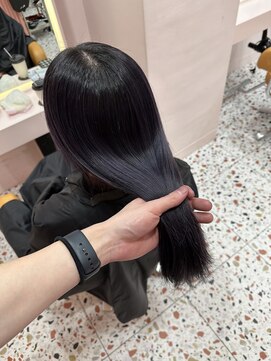 ボタン シブヤ(VOTAN SHIBUYA) 韓国ヘア/くびれヘア/顔まわりカット/艶感カラー