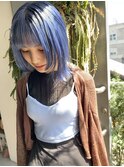 ハイライト/波巻き/マッシュパーマ/ウルフ/インナーグレージュ