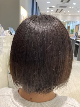 ビーズカラー イオンタウン米沢駅前店 つやカラー♪ナチュラルブラウン4トーン/5