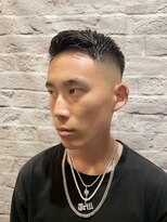 グレイスフル バーバープラチナム 六本木店(Graceful Barber platinum)&nbsp;メンズ/ショート/フェード/スキンフェード/黒髪/刈り上げ/短髪
