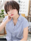 黒髪外国人風前髪パーママッシュショートc5戸田公園20代30代40代