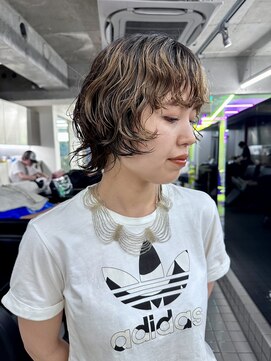 レコ(LECO) ミニボブレイヤーウルフパーマ