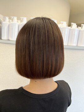 アントワープトーキョー(antwerp TOKYO) 大人ボブ酸性ストレート縮毛矯正髪質改善白髪染めハイライト