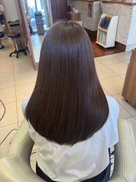 ファーレンピュア(FAHREN PURE) 髪質改善／ミディアム／セミロング／チョコレートカラー／和光市