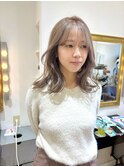 ミルクティーグレージュ