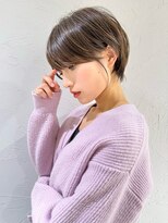 アンド ストーリーズ(&STORIES) 前髪あり耳掛け丸みくびれ大人ショートボブ20代30代40代50代*