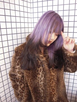 キコエル 三軒茶屋(kikoeru) ラベンダーカラー&レイヤーカット