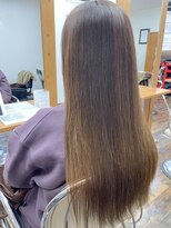 チームボス(Team BOSS)&nbsp;艶髪　酸性ストレートスタイル