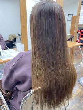 チームボス(Team BOSS) 艶髪 酸性ストレートスタイル