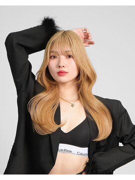 レイ(Lay.) 【代表内堀】韓国アイドル風ブロンドロングレイヤー