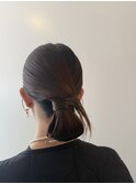 ヘアセット/ヘアアレンジ/二次会/大人美人/韓国＠30代40代50代