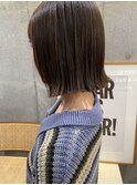 外ハネボブ/ナチュラルブラウン/溝の口