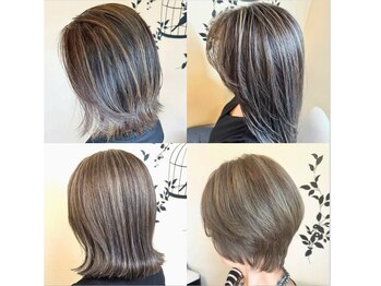 ナガハマ美容室の写真/年齢を重ねた髪にこそふさわしい、上質で洗練されたワンランク上の”似合わせカラー”をご提案します！